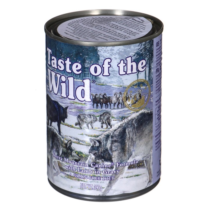 TASTE OF THE WILD Sierra Mountain - Cibo umido per cani - 390 g