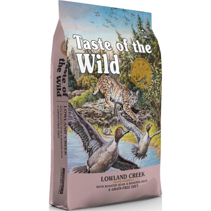 TASTE OF THE WILD Lowland Creek - Cibo secco per gatti - 6 6 kg