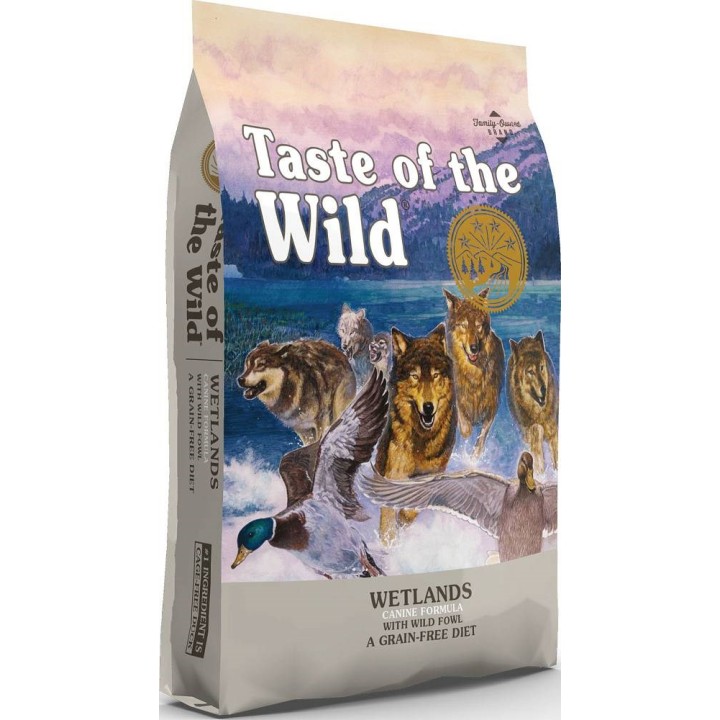 TASTE OF THE WILD Wetlands - Cibo secco per cani - 12 2 kg