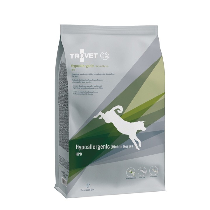 TROVET Ipoallergenico HPD Cavallo - cibo secco per cani - 3kg