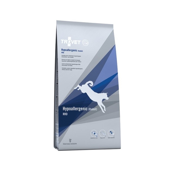 TROVET Ipoallergenico RRD Coniglio - cibo secco per cani - 10kg