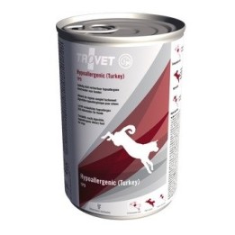 TROVET Ipoallergenico TPD con tacchino - Cibo umido per cani - 400 g