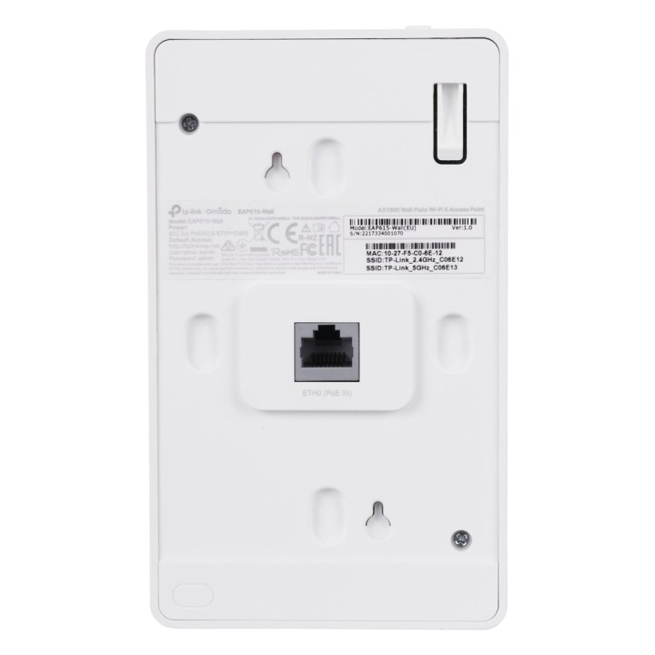 TP-LINK AX1800 Punto di accesso a parete WiFi 6