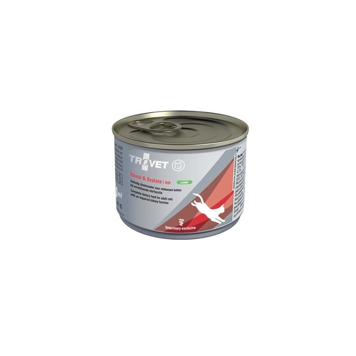 TROVET Renale e ossalati RID agnello - Cibo umido per gatti - 200g