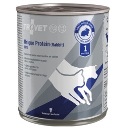 TROVET Proteina unica UPR coniglio - Cibo umido per cani e gatti - 800g