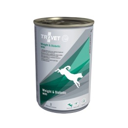 TROVET Peso & Diabetico WRD con pollo - Cibo umido per cani - 400 g