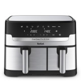 Tefal Friggitrice ad aria calda Dual Easy Fry & Grill EY905D doppia 8.3 L 2700 W acciaio inossidabile