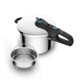 Pentola a pressione TEFAL SECURE TRENDY 6L + cesto acciaio inossidabile