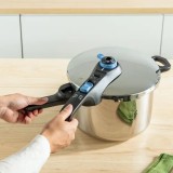 Pentola a pressione TEFAL SECURE TRENDY 6L + cesto acciaio inossidabile