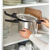 Pentola a pressione TEFAL SECURE TRENDY 6L + cesto acciaio inossidabile