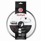Tefal 28097612 coperchio padella Rotondo nero Acciaio inossidabile Trasparente