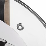 Tefal 28097612 coperchio padella Rotondo nero Acciaio inossidabile Trasparente