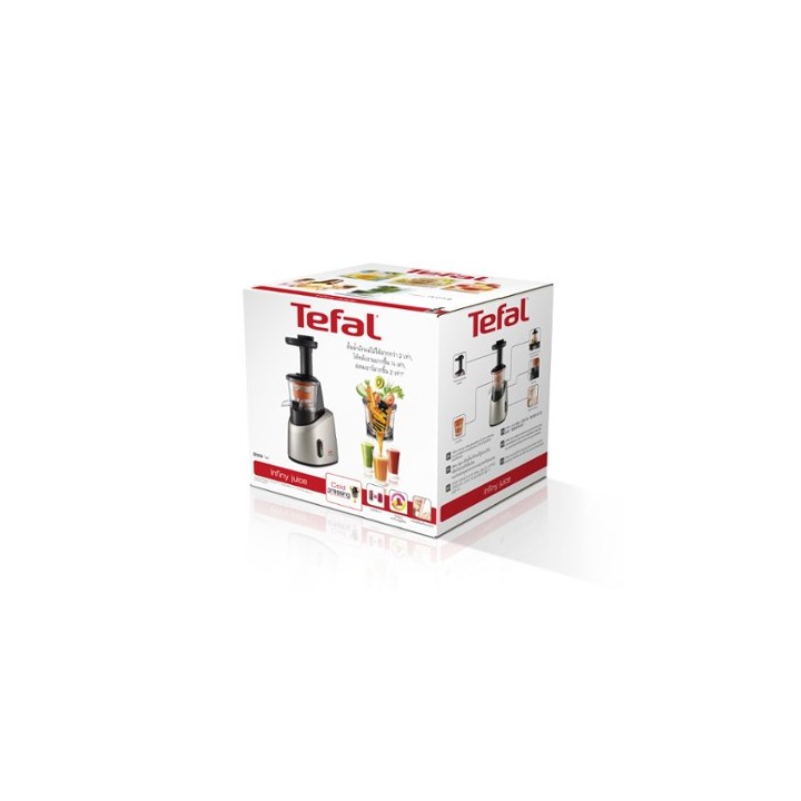 Tefal Infiny Juice ZC255B Juice estrattore grigio argento 200 W