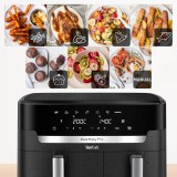 Tefal Friggitrice ad aria calda Easy Fry Dual XXL EY9428E0 doppia 11 L 2020 W nero