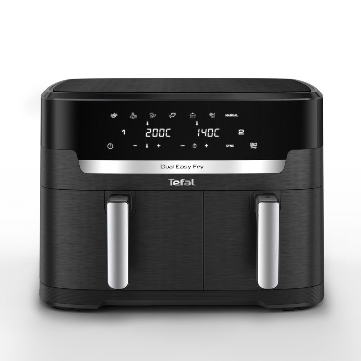 Tefal Friggitrice ad aria calda Easy Fry Dual XXL EY9428E0 doppia 11 L 2020 W nero