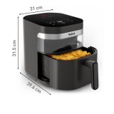 Tefal Easy Fry Infrared EY832HE0 friggitrice singola 7 L da banco 2020 W friggitrice ad aria calda grigio scuro