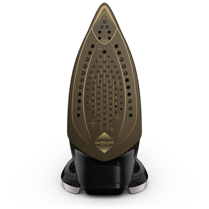 Tefal Puregliss FV8062E0 ferro da stiro a vapore piastra Durilium AirGlide Autoclean 3000 W nero grigio