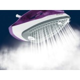 Tefal FV2836 ferro da stiro a vapore piastra in ceramica 2400 W viola bianco