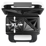 Tefal Snack XL SW7011 piastra per panini 850 W bianco acciaio inox