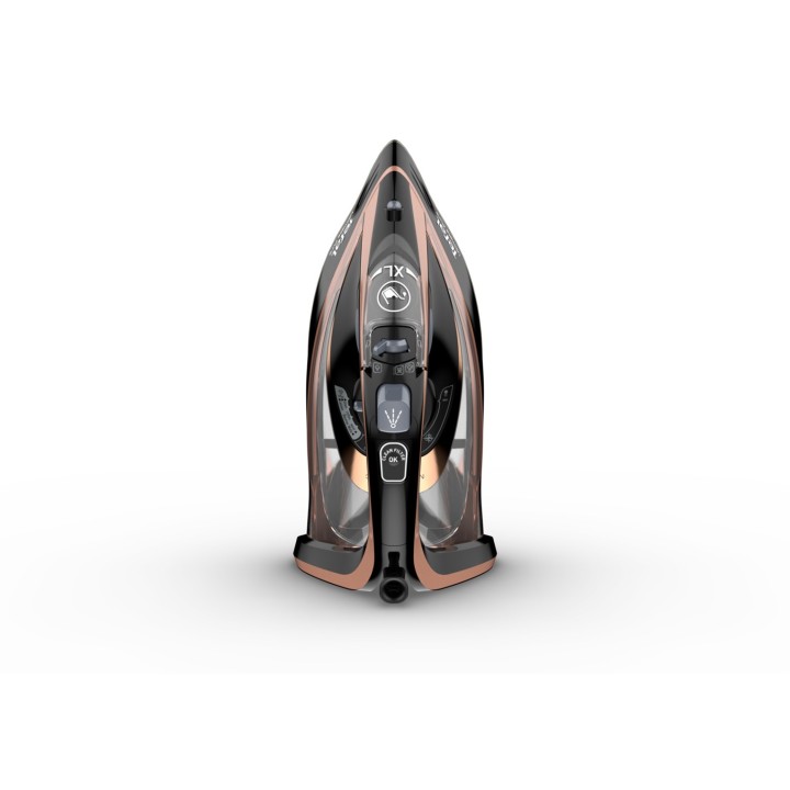 Tefal Ultimate Pure FV9845 ferro da stiro a vapore piastra Durilium Autoclean 3200 W nero rame