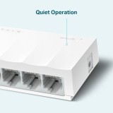TP-Link LS1005 Switch di rete Fast Ethernet non gestito (10/100) bianco