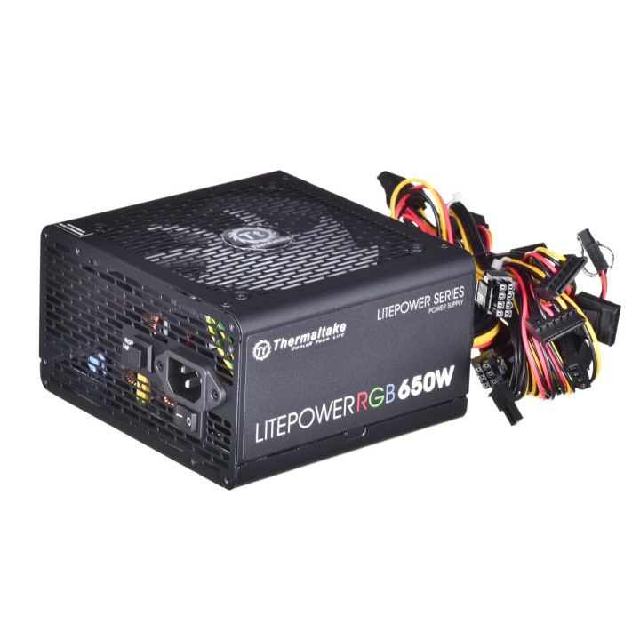 Alimentatore Thermaltake Litepower RGB PS-LTP-0650NHSANE-1 (650 W, Active, 120 mm)
