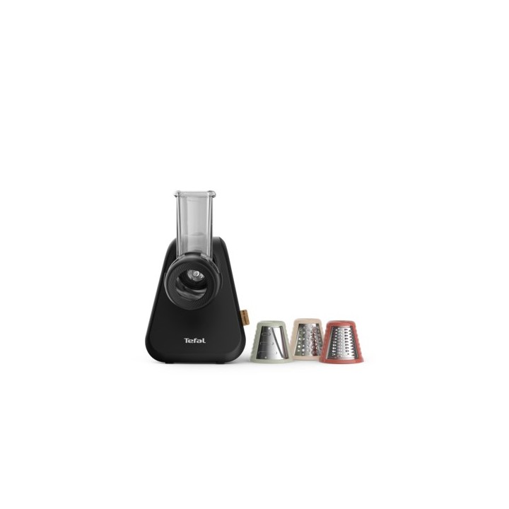 Tefal MB77EN Grattugia/spiralizzatore elettrica plastica nero