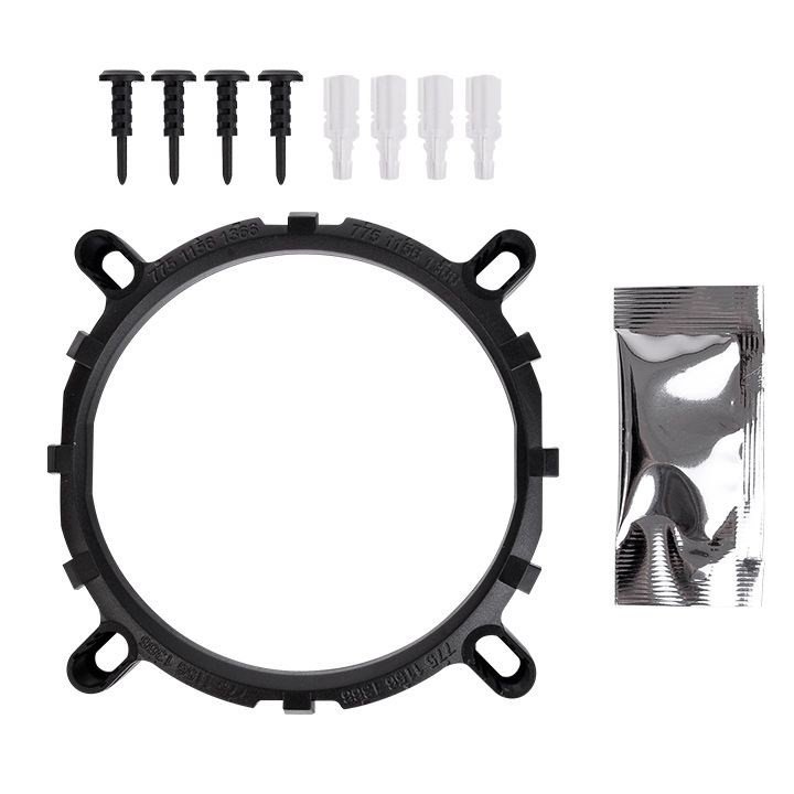 Thermaltake UX100 ARGB processore illuminazione dissipatore 12 cm nero