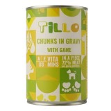 TILLO Bocconi in salsa Selvaggina - cibo umido per cani - 415g