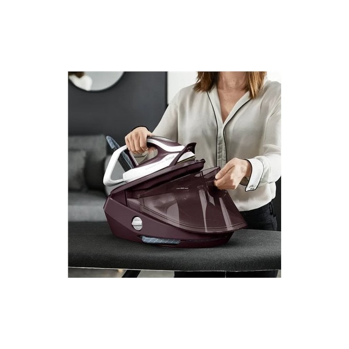 Tefal Pro Express Ultimate II GV9721 1.2 L Durilium AirGlide Autoclean rosso bianco