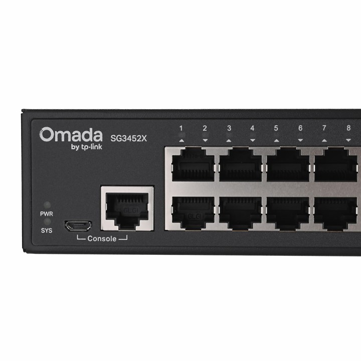 TP-Link Switch gestito Omada 48 porte Gigabit L2+ con slot 4 10GE SFP+