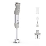 Tefal Quickchef+ HB673B30 frullatore Frullatore a immersione 1000 W Grigio Acciaio inossidabile