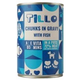 TILLO Bocconi in salsa Pesce - cibo umido per cani - 415g