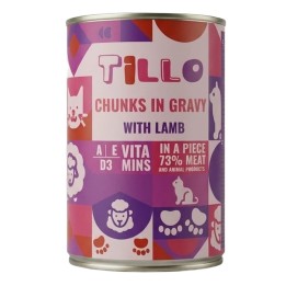 TILLO Bocconi in salsa Agnello - cibo umido per gatti - 415g