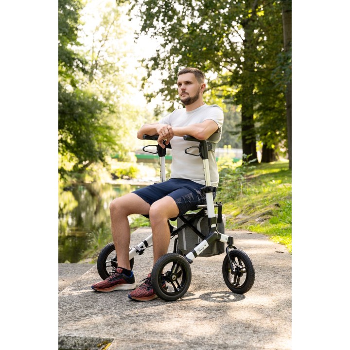 Supporto fuoristrada a quattro ruote RANGER SILVER