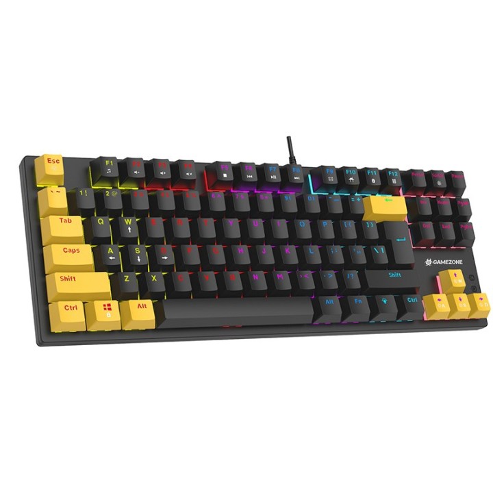 Tracer HORNET 87 tastiera mouse incluso gaming USB QWERTY inglese nero giallo