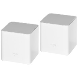 Tenda MX3 (2-PACK) sistema mesh wi-fi Dual-band (2.4 GHz / 5 GHz) Wi-Fi 6 (802.11ax) Bianco 1 Interno