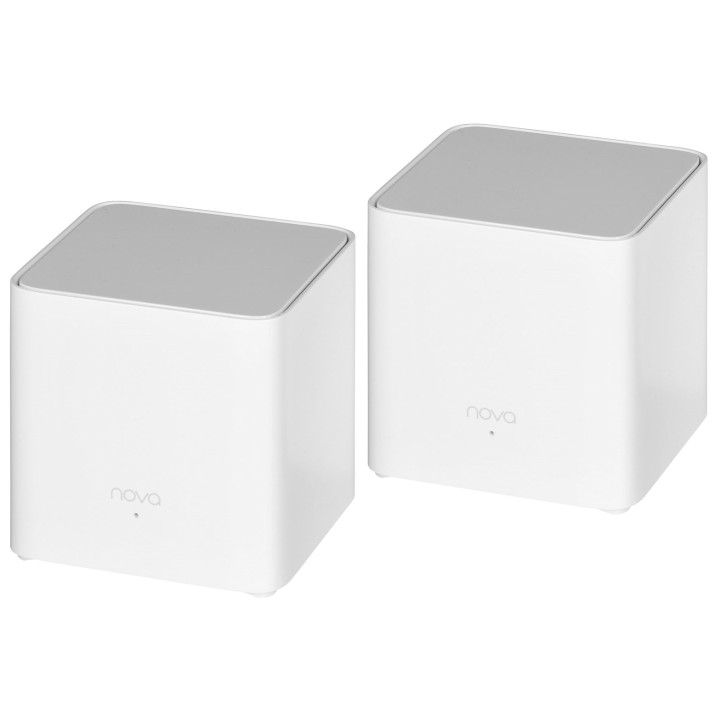 Tenda MX3 (2-PACK) sistema mesh wi-fi Dual-band (2.4 GHz / 5 GHz) Wi-Fi 6 (802.11ax) Bianco 1 Interno