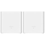 Tenda MX3 (2-PACK) sistema mesh wi-fi Dual-band (2.4 GHz / 5 GHz) Wi-Fi 6 (802.11ax) Bianco 1 Interno