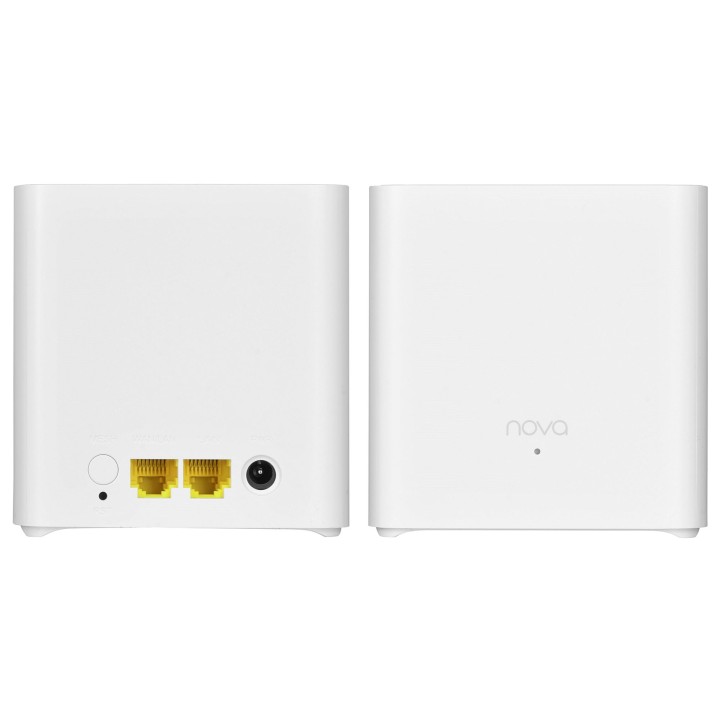 Tenda MX3 (2-PACK) sistema mesh wi-fi Dual-band (2.4 GHz / 5 GHz) Wi-Fi 6 (802.11ax) Bianco 1 Interno