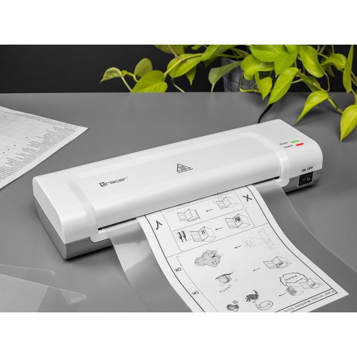 Tracer TRL-5 WH Laminatore a caldo 280 mm/min bianco