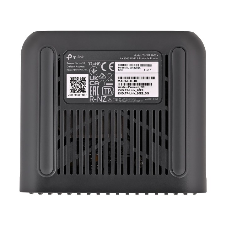 TP-Link TL-WR3002X Router wireless Gigabit Ethernet Dual-band (2.4 GHz / 5 GHz) nero
