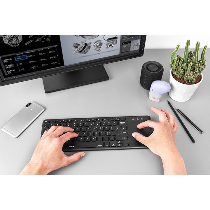 Tracer TRAKLA46367 Tastiera universale RF wireless nero