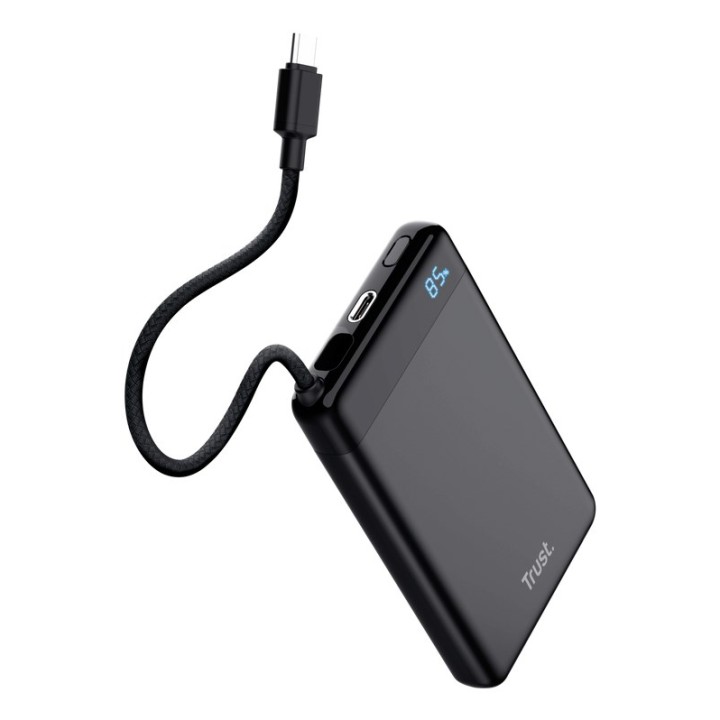 Trust 25880 Power bank Litio-Ioni (Li-Ion) 10000 mAh nero