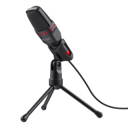 Trust GXT 212 Microfono PC nero rosso