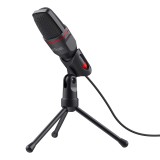 Trust GXT 212 Microfono PC nero rosso