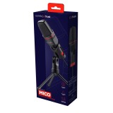 Trust GXT 212 Microfono PC nero rosso