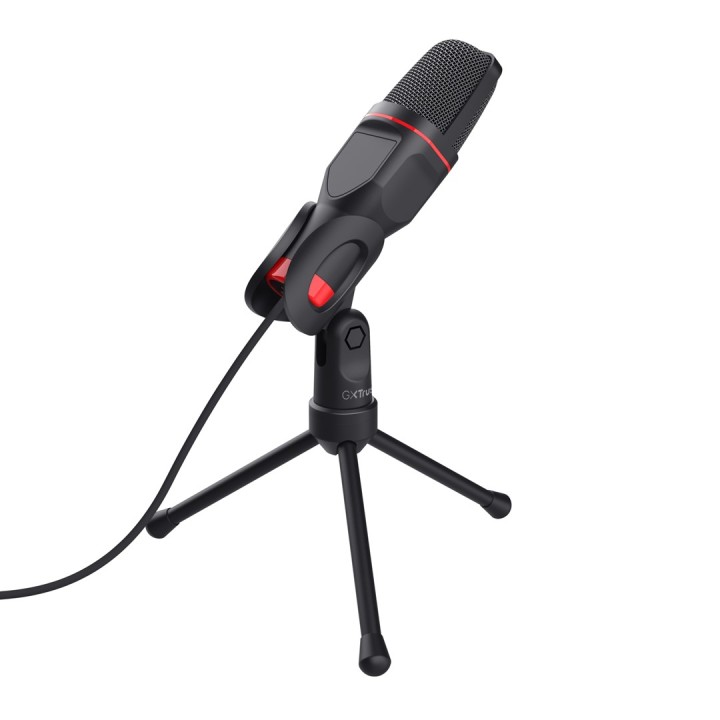 Trust GXT 212 Microfono PC nero rosso