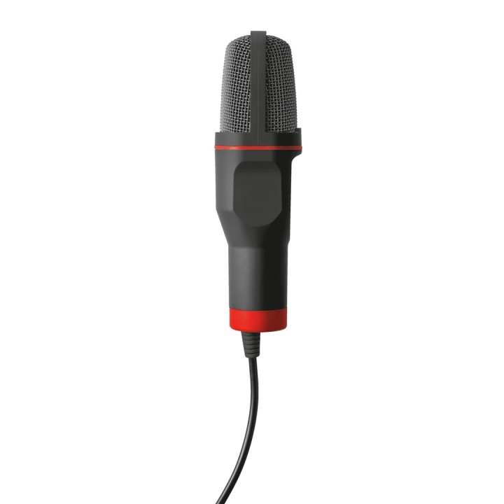Trust GXT 212 Microfono PC nero rosso
