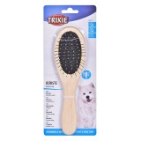 TRIXIE 2315 Spazzola per cani in legno